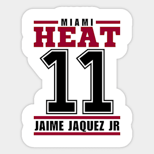 Miami Heat Jaquez Jr 11 Basketball Player Sticker